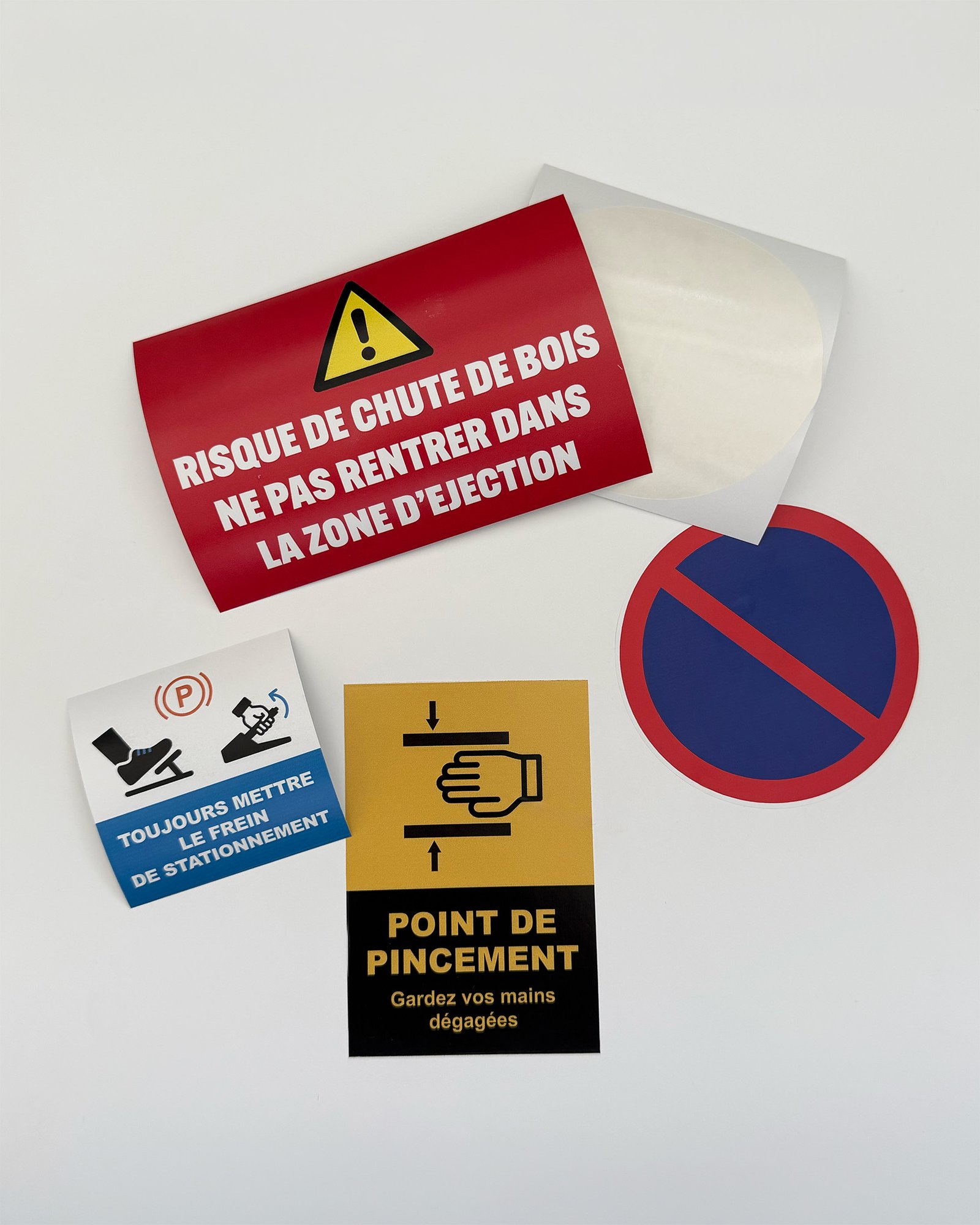 Stickers - signalétique de sécurité